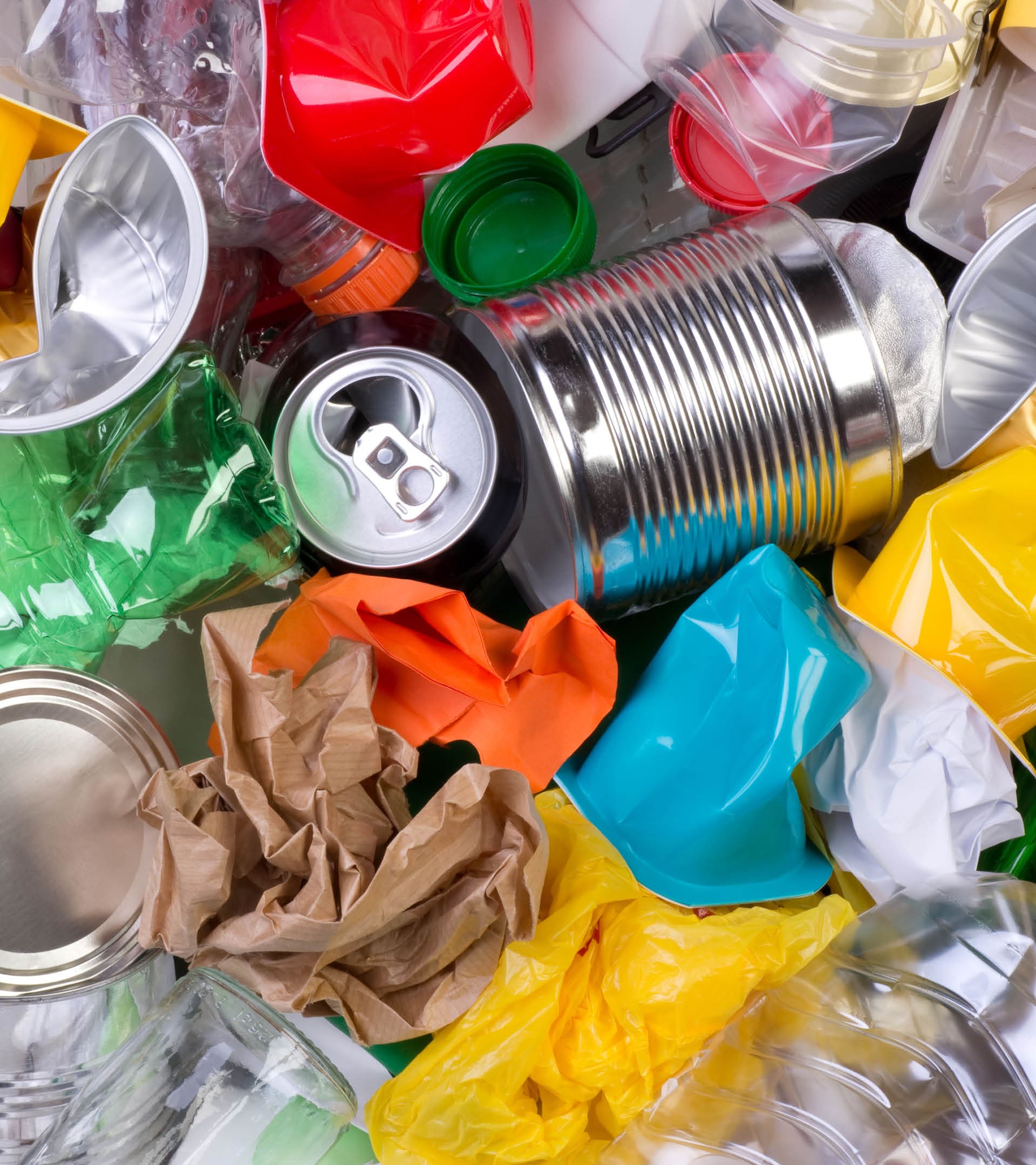 Rubbish that can be recycled