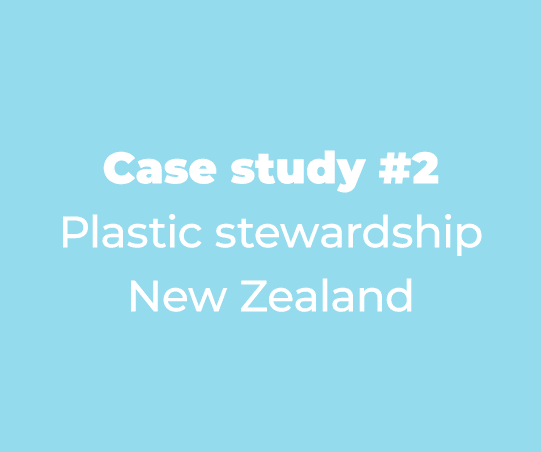 Case study #2 Plastic stewardship New Zealand