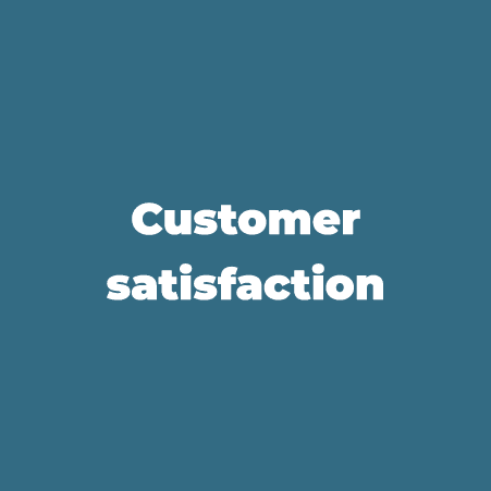 Customer satisfaction