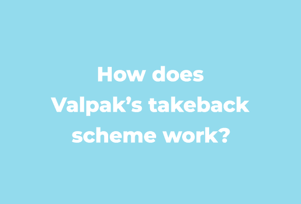 How does Valpak’s takeback scheme work?