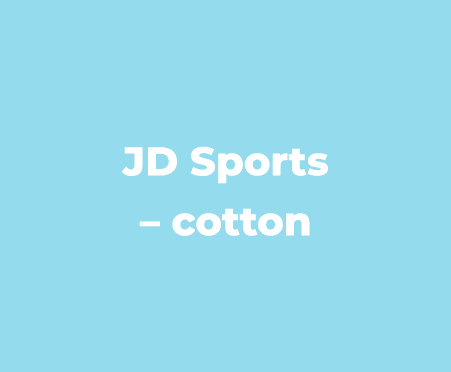 JD Sports – cotton