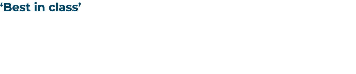 ‘Best in class’ represents a range of alternatives to the industry average. Redesigning packaging to match might invo...