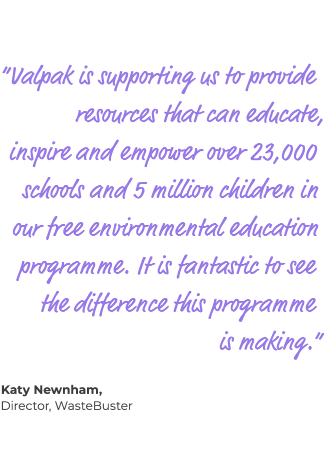 “Valpak is supporting us to provide resources that can educate, inspire and empower over 23,000 schools and 5 million...