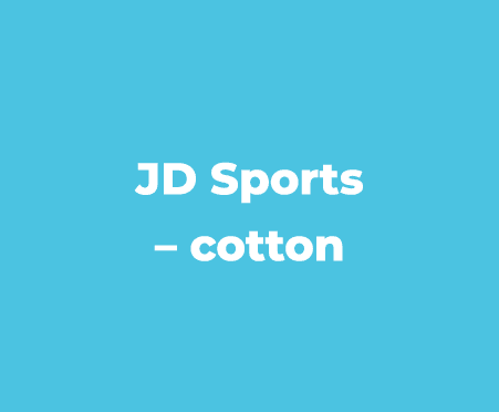 JD Sports – cotton