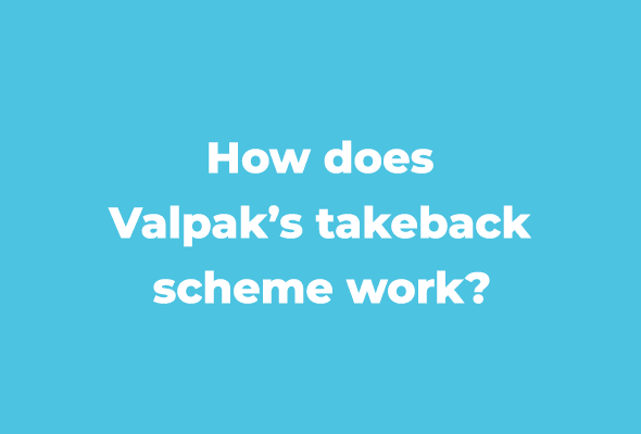 How does Valpak’s takeback scheme work?