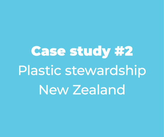 Case study #2 Plastic stewardship New Zealand
