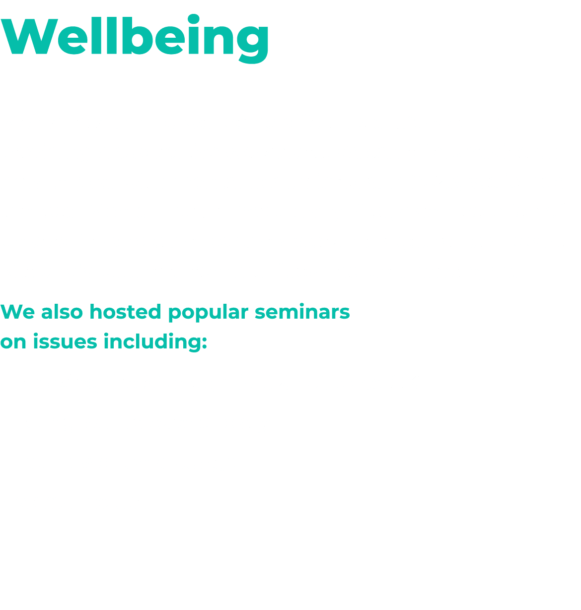 Wellbeing Mental health and wellbeing affect us all. As well as providing a supportive workplace, Valpak offers advic...