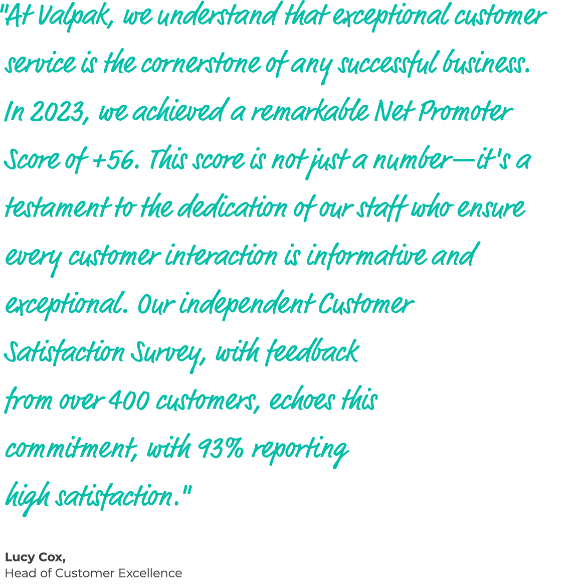 \“At Valpak, we understand that exceptional customer service is the cornerstone of any successful business. In 2023, ...
